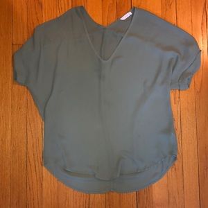 Sea foam green blouse
